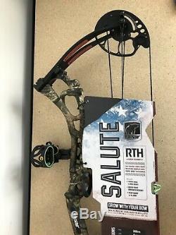 Brand New Bear Salute Bow 50-70# Complete Ready To Hunt Package Right Hand