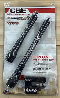 CBE Torx Hunting Stabilizer Kit (1) 7, (1) 11, & Side Bar Mount