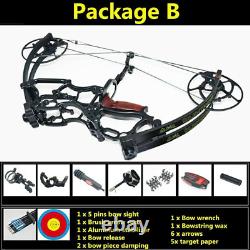 Car Hunting Compound Bow 40-70 Lbs Short Axis Triangle Bow Shot Outdoor Hunting