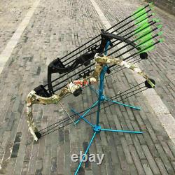 Compound Bow 20lbs Right Hand Archery Camo Set Arrow Hunting Bow Hunting