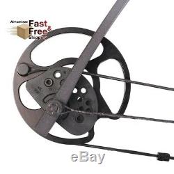 Compound Bow 30-55lbs Archery Hunting Set Equipment Right handed, Green Camo NEW