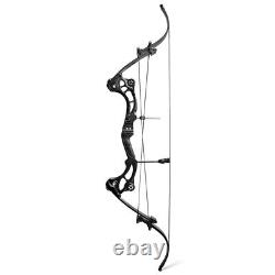 Compound Bow 40-55lbs Adjustable 320FPS Hunting Recurve Archery Target Shooting