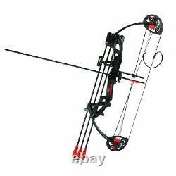 Compound Bow Archery Kit for Youth & Beginner Right Handed 19-28 Draw Length