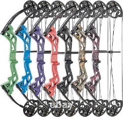 Compound Bow Arrows Kit 10-30lbs 260fps Archery Hunting Bow Shooting Target RH