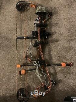 Compound Bow Hunting Hoyt Defiant 30 RH (2017) DL 26-28 DW60-70 Fully Equipped