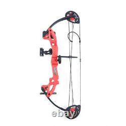 Compound Bow Set 15-25lbs Arrows Archery Hunting Equipment for Teens and Kids US