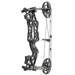 Compound Bow Set 40-65lbs Dual Use Steel Ball RH LH Archery Target Shooting Hunt