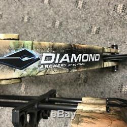 Diamond Core Compound Bow LH 25-30 Draw 40-70 lb 31 ATA Ready to Hunt