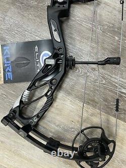 ELITE KURE Compound Hunting Bow 23 to 30 RH 60# to 70# BLACK