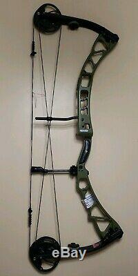 ELITE SYNERGY OLIVE GREEN 3D HUNTING BOW RH/70#/ 29 BRAND NEW With WARRANTY