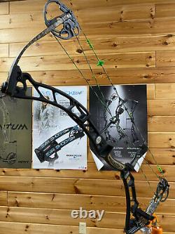Elite Archery Energy 35 RH 50# Compound Bow 28 Black / Camo Hunting Target Bow