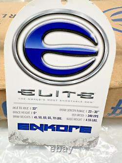 Elite Enkore RH 50-60# Graphite Gray Compound Bow New