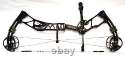 Elite Ritual 30 Right Handed 60lbs 28 Draw black Compound Bow Nice
