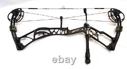 Elite Ritual 30 Right Handed 60lbs 28 Draw black Compound Bow Nice