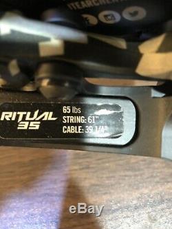 Elite Ritual 35 Bow Compound Digital Ghost Hunting RH 65# 29 LIMITED EDITION