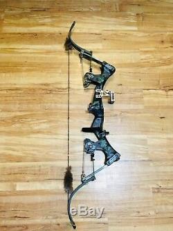 Excellent Oneida Eagle Aero Force X80 Fishing Hunting Bow Right 30-50-70lb Med