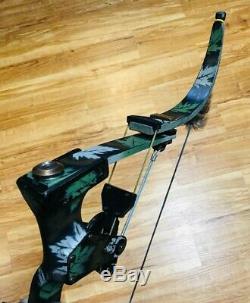 Excellent Oneida Eagle Aero Force X80 Fishing Hunting Bow Right 30-50-70lb Med