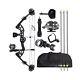 Fenjaner Bowfishing Compound Bow Kit Archery Bow Set For Adult Hunting Shoo