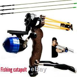 FISHING Professiona CATAPULT hunting bow powerful single shot arrow