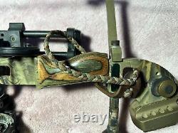 Fred Bear Realtree Epic Xtreme split limb RH compound bow With Trophy RidgeSight