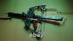 Full Metal Repeating Compound Bow Rapid 40 Balls Automatic Self Loading 45LBS