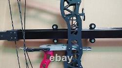 Full Metal Repeating Compound Bow Rapid 40 Balls Automatic Self Loading 45LBS