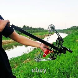 Full Metal Repeating Compound Bow Rapid 40 Balls Automatic Self Loading 45LBS