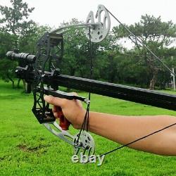 Full Metal Repeating Compound Bow Rapid 40 Balls Automatic Self Loading 45LBS