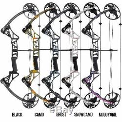 Full Set US Topoint M1 15-70lbs Adjustable Compoud bow Hunting Target Archery