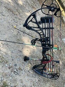 Fully Loaded! BOWTECH RPM360 COMPOUND HUNTING BOW WITH 7 ARROWS