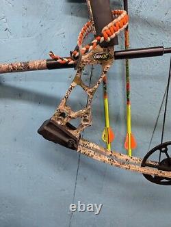 GEN X LR8 XOMPOUND BOW 19-30 Length 15-70# Draw Weight VCS CAM SET UP NICE