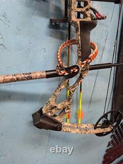 GEN X LR8 XOMPOUND BOW 19-30 Length 15-70# Draw Weight VCS CAM SET UP NICE