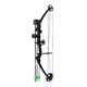 Genesis Archery Gen-x Bow Kit (left Hand, Black) Hunting Bow With Arrows