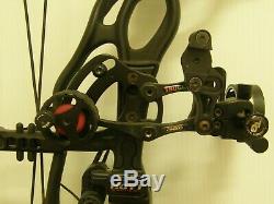 Hoyt Carbon Spyder ZT Turbo with UltraRest and TruGlu single pin Right Hand