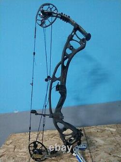 Hoyt Redwrx RX-3 Left Handed Hunting Bow in Stone Grey with QAD Rest Archery