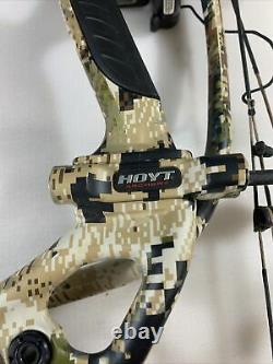Hoyt rx4 turbo 28 inch draw rh 50-60lb archery bow hunting (7490)