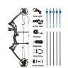 Hunting Sports Bow And Arrow 1 Set Archery 30-70 Lbs Compound Bow Ibo 320 Fps
