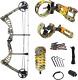 Iglow 30-55 Lbs Black/green/camouflage Camo Archery Hunting Compound Bow 175 150