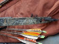 LOADED HOYT REDLINE COMPOUND HUNTING BOW 50-60 LBS 29 With Case