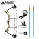 Leader Accessories Compound Bow 30-55lbs Archery Hunting With Max Speed 296fps