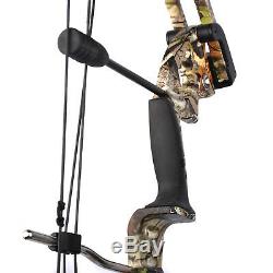 M125 30 70 Ibs Camo Compound Hunting Blade Bow For Archery Target Shooting