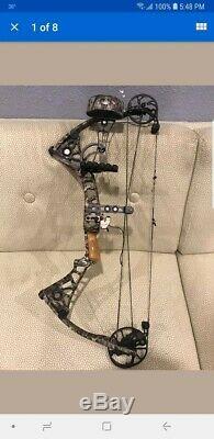 Mathews DXT hunting bow, lost camo good string and cable plus soft case