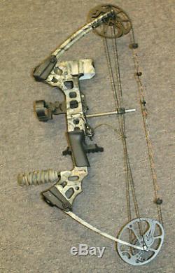 Mathews Mission Craze Compound RH Hunting Bow+Sight+Quiver Pre-owned