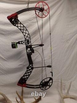 Mathews Solocam Creed XS 70# 30 inch draw with QAD and custom 1 pin black gold