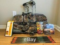 Mathews Triax 70# RH 27.5 85% let off Subalpine with accessories READY TO HUNT