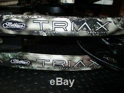 Mathews Triax RH 24½ to 30½ Hunting Bow 50# to 60# Lost Camo XD + Accessories
