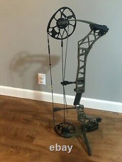 Mathews VXR 28 OD green compounds bow hunting archery used excellent condition