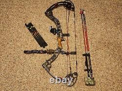 Mathews monster 6.0 bow 60 lb and 8lb limbs included fully loaded