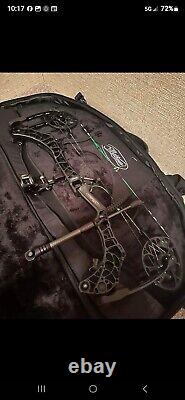 Mathews v3x 29 Set up, ready to hunt