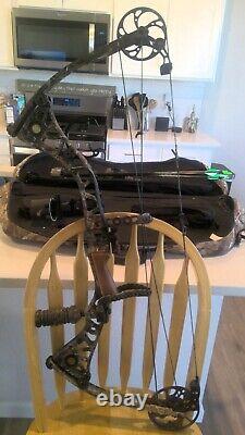 Matthews Drenalin Compound Bow Right Hand Loaded with Arrows